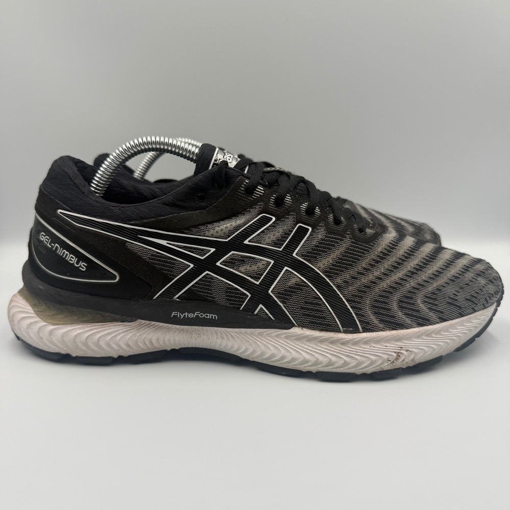 ASICS GEL-Nimbus 22 Mens Size 8.5 Running‎ Shoes Sneakers 1011A680 Black Grey